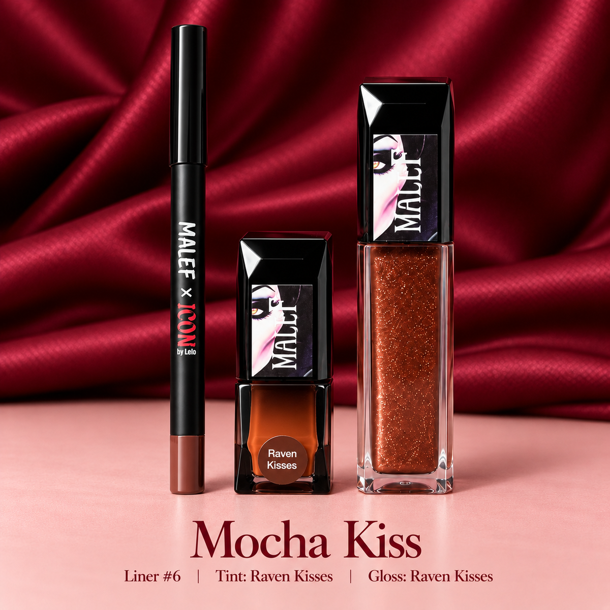 Lip Combo Trio – Lip Tint, Liner & Gloss